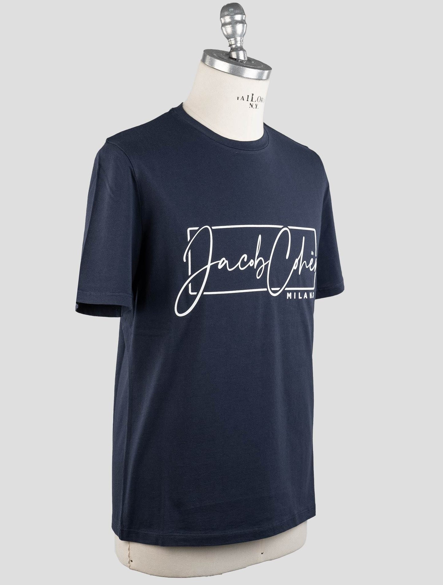 Jacob Cohen Blue Cotton T-Shirt