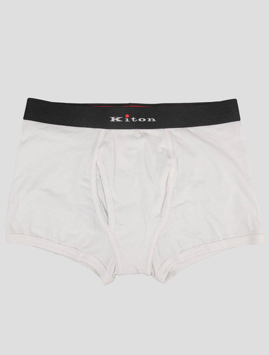 Kiton White Cotton Ea Underwear