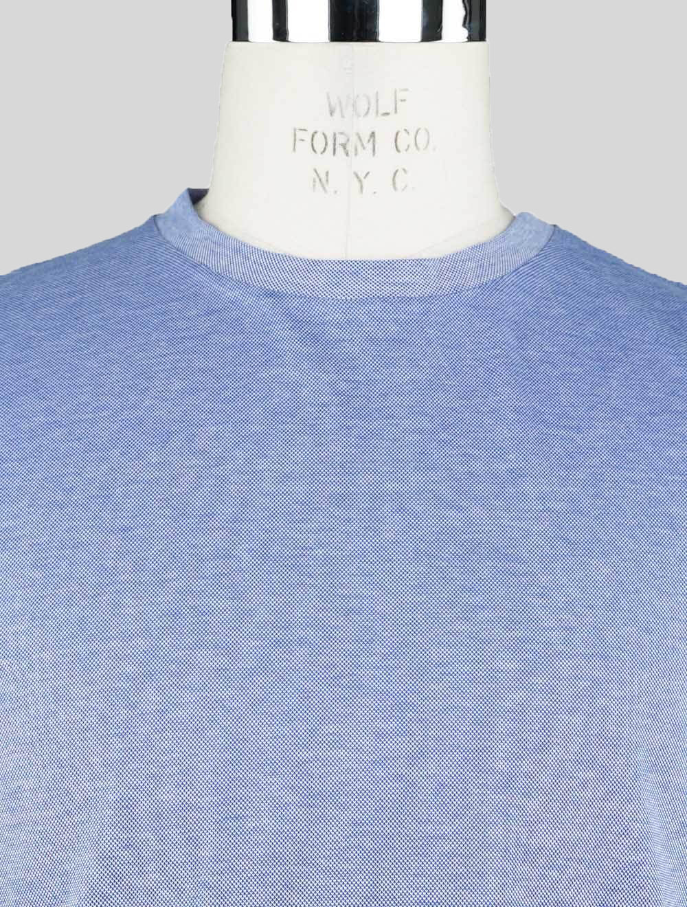 Sartorio Napoli camiseta azul claro de algodón