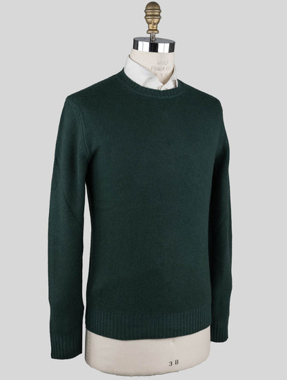 Malo Green Jomfru Uld Sweater Crewneck