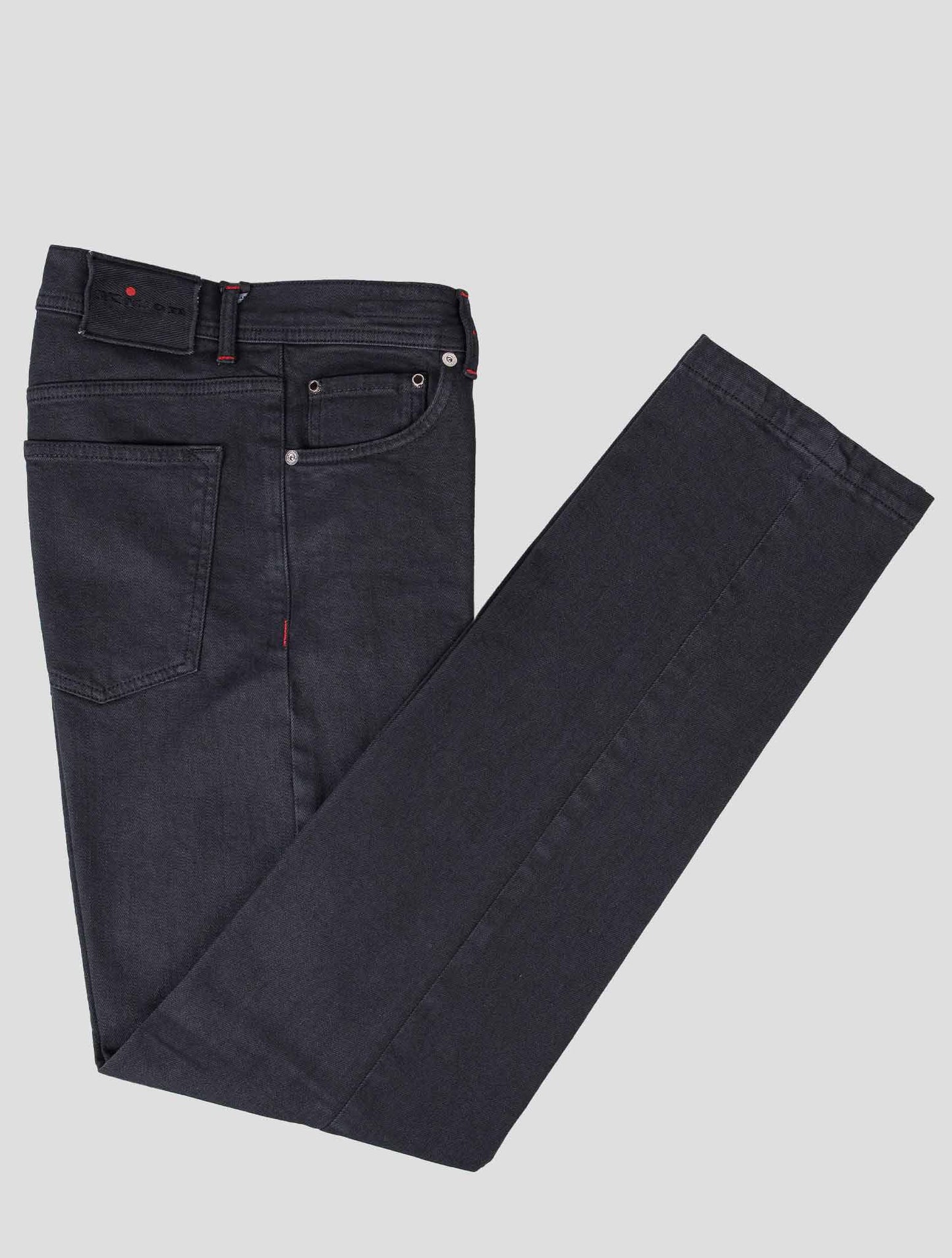 Kiton Black Cotton Ea Jeans