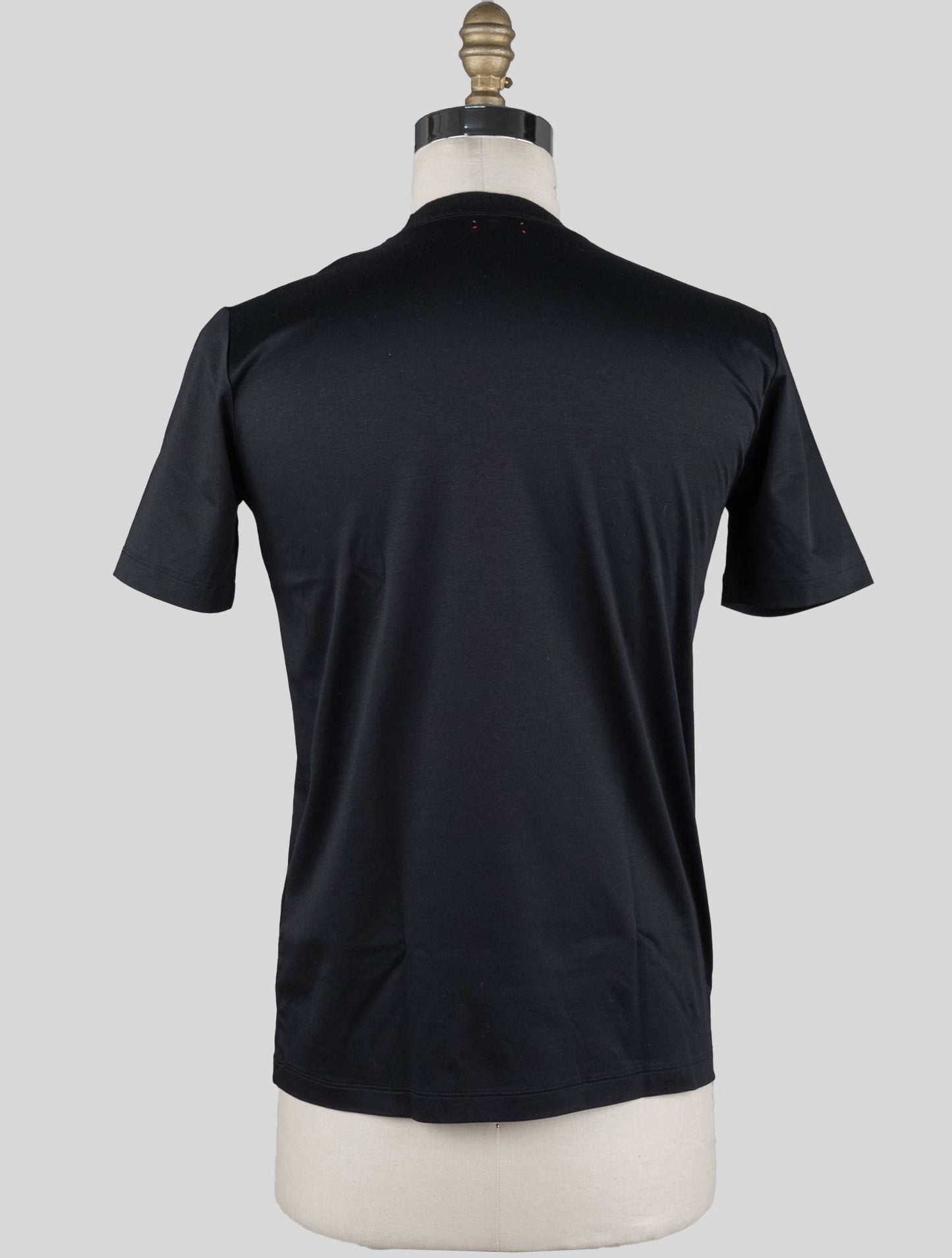 Kiton Zwart Katoen T-shirt