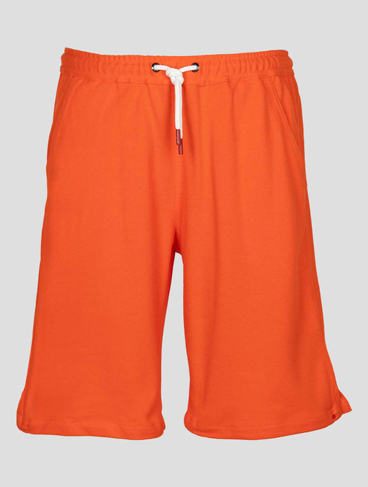 Kiton Orange Cotton Short Pants