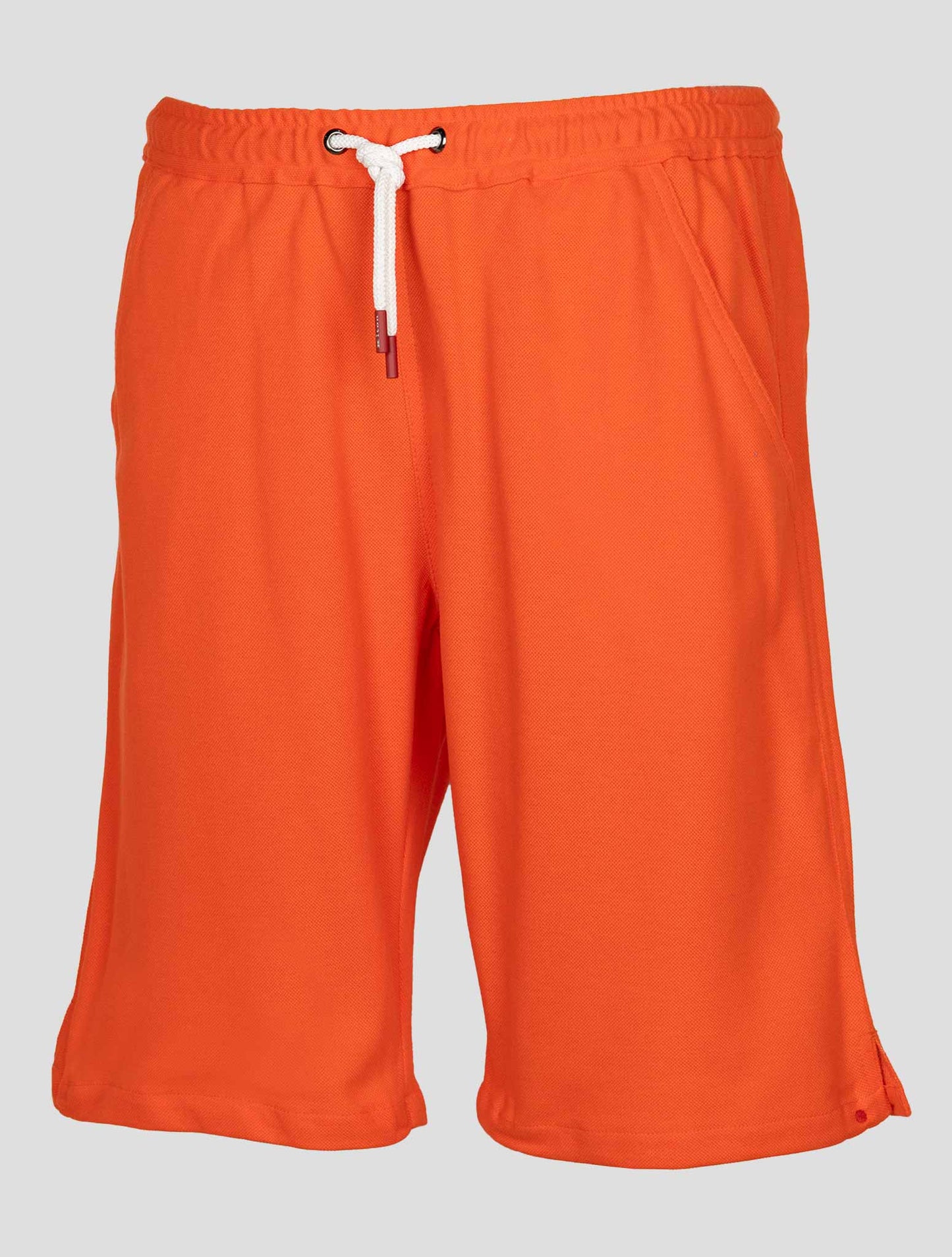 Kiton Orange Cotton Short Pants