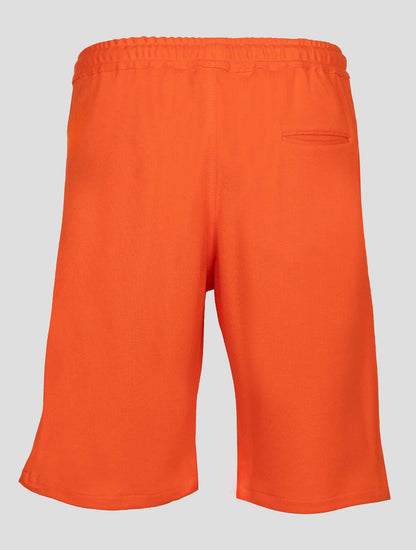Kiton Orange Cotton Short Pants