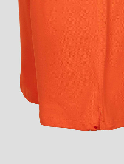 Kiton Orange Cotton Short Pants
