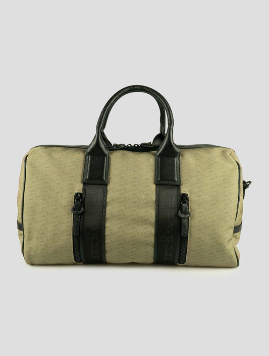 Kiton Green Cotton Pl TravelBag