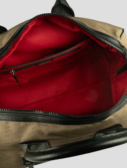 Kiton Green Cotton Pl TravelBag