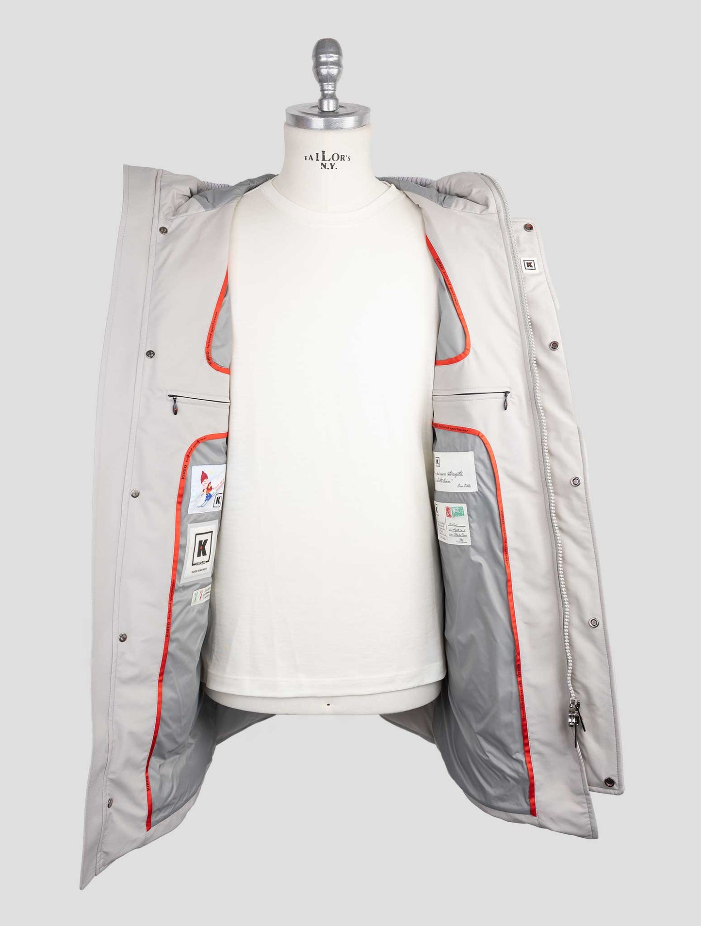 Kired Gray Pa Overcoat