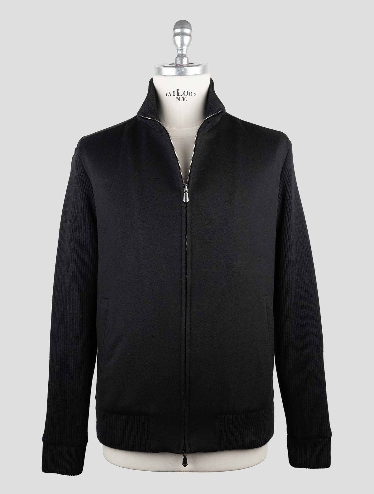 Cesare Attolini Black Cashmere Coat