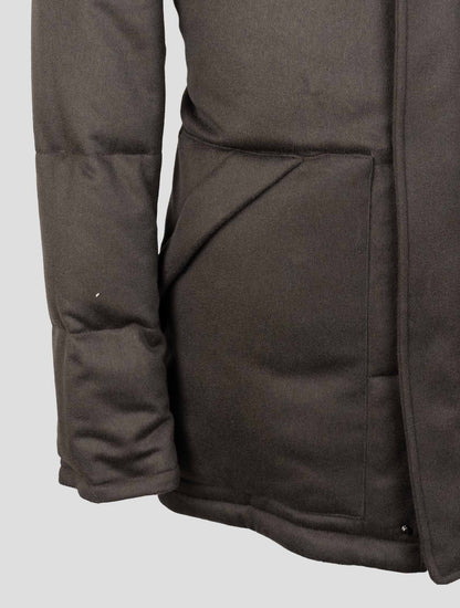 Kired Green Wool Ea Overcoat