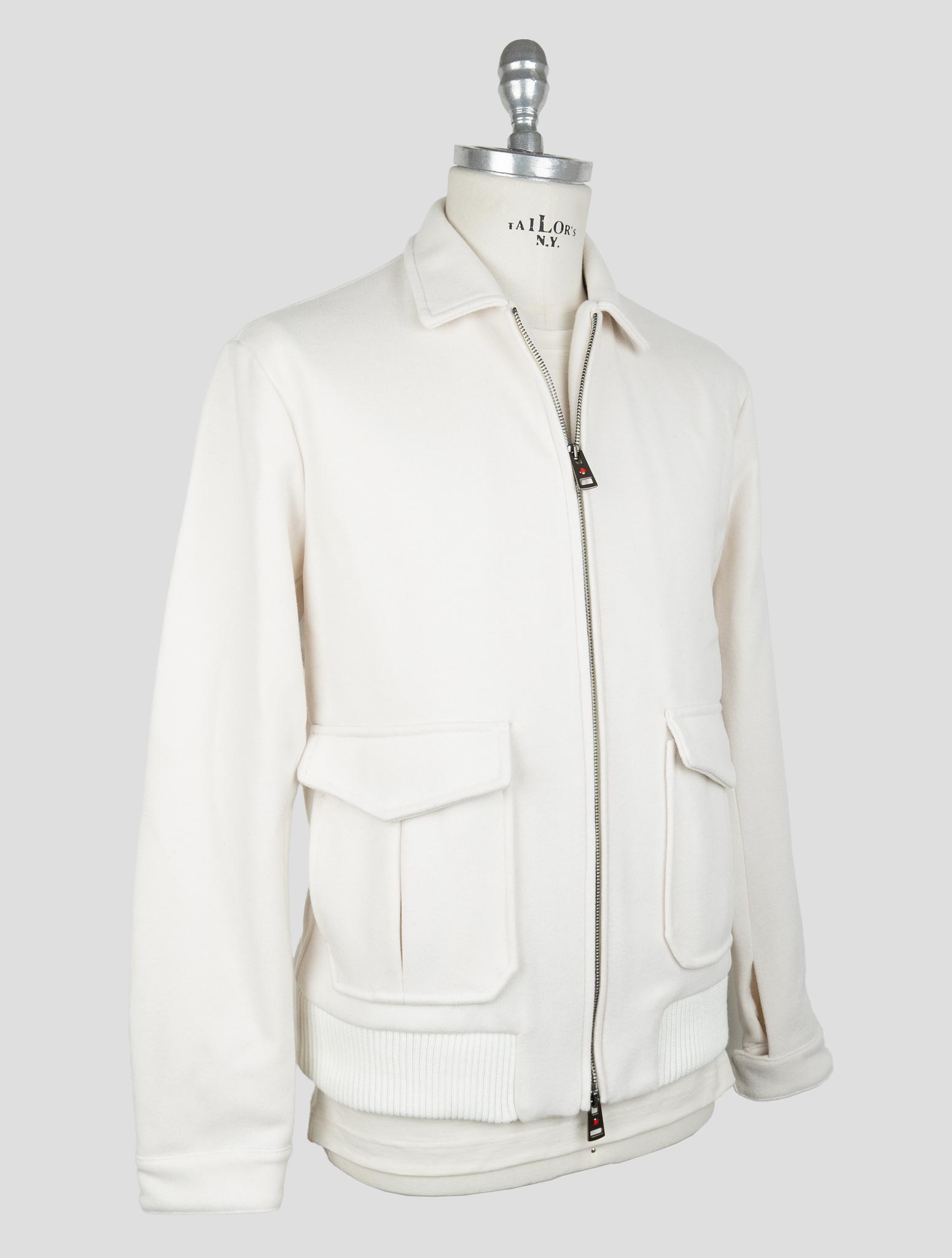 Kired Blue Pl Acrlic Wool Coat