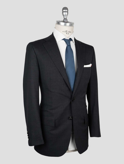 Kiton Gray Wool Suit