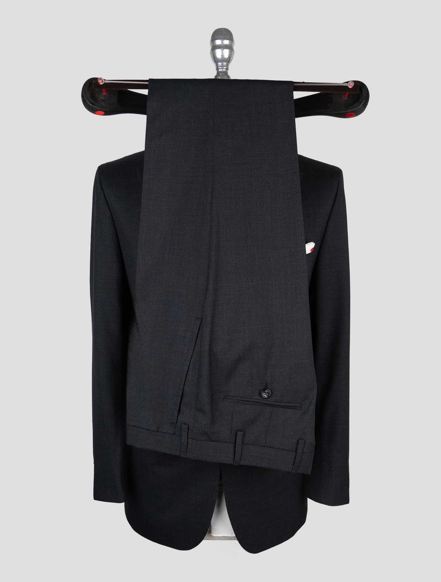 Kiton Gray Wool Suit