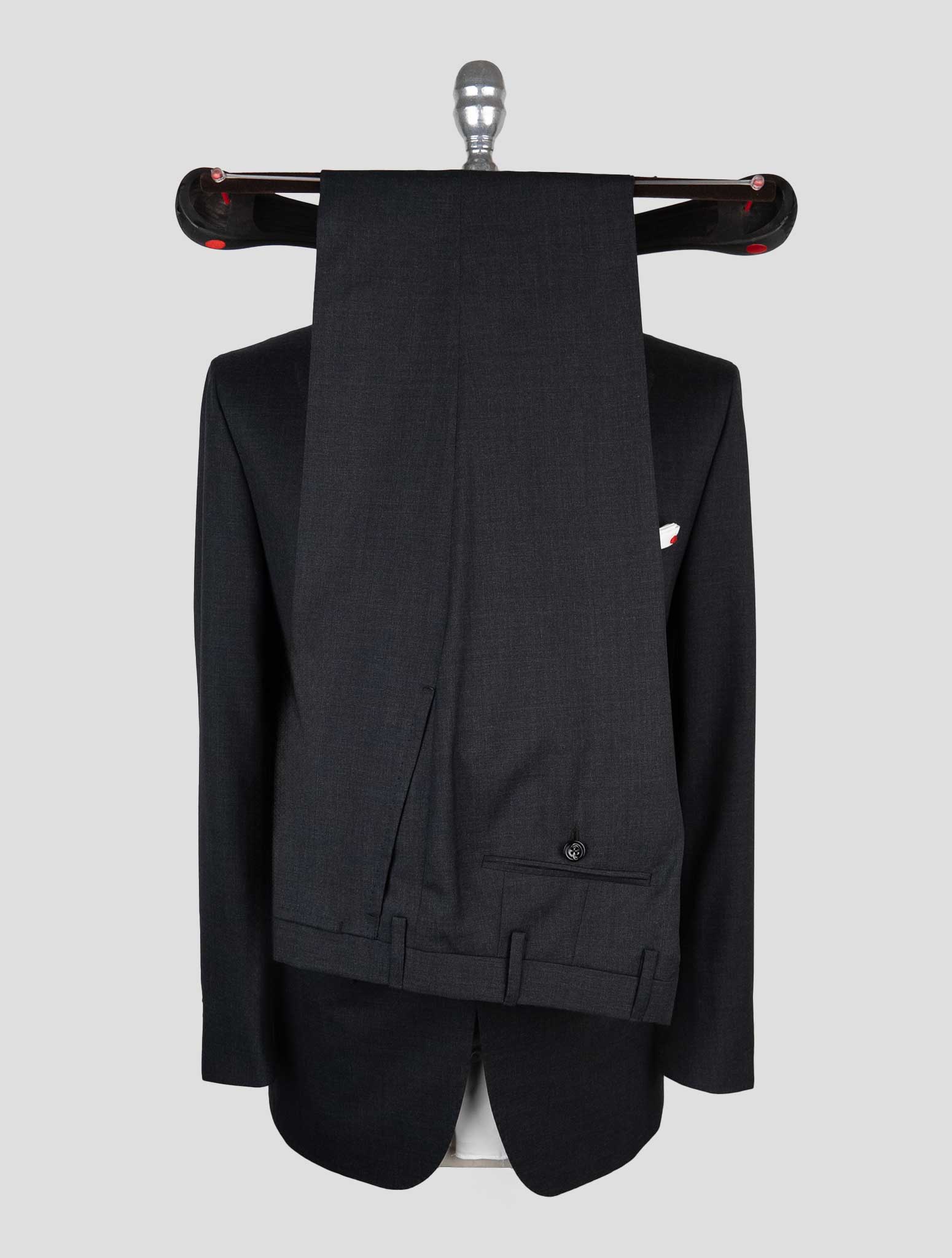 Kiton Gray Wool Suit