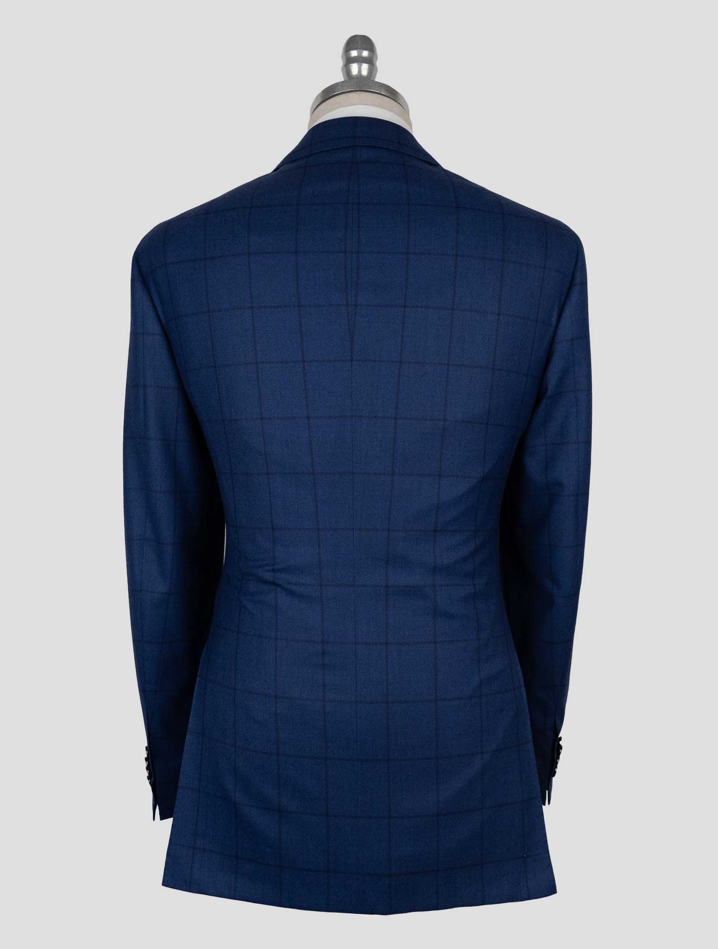 Kiton Blue Virgin Wool Vicuna Perù Suit
