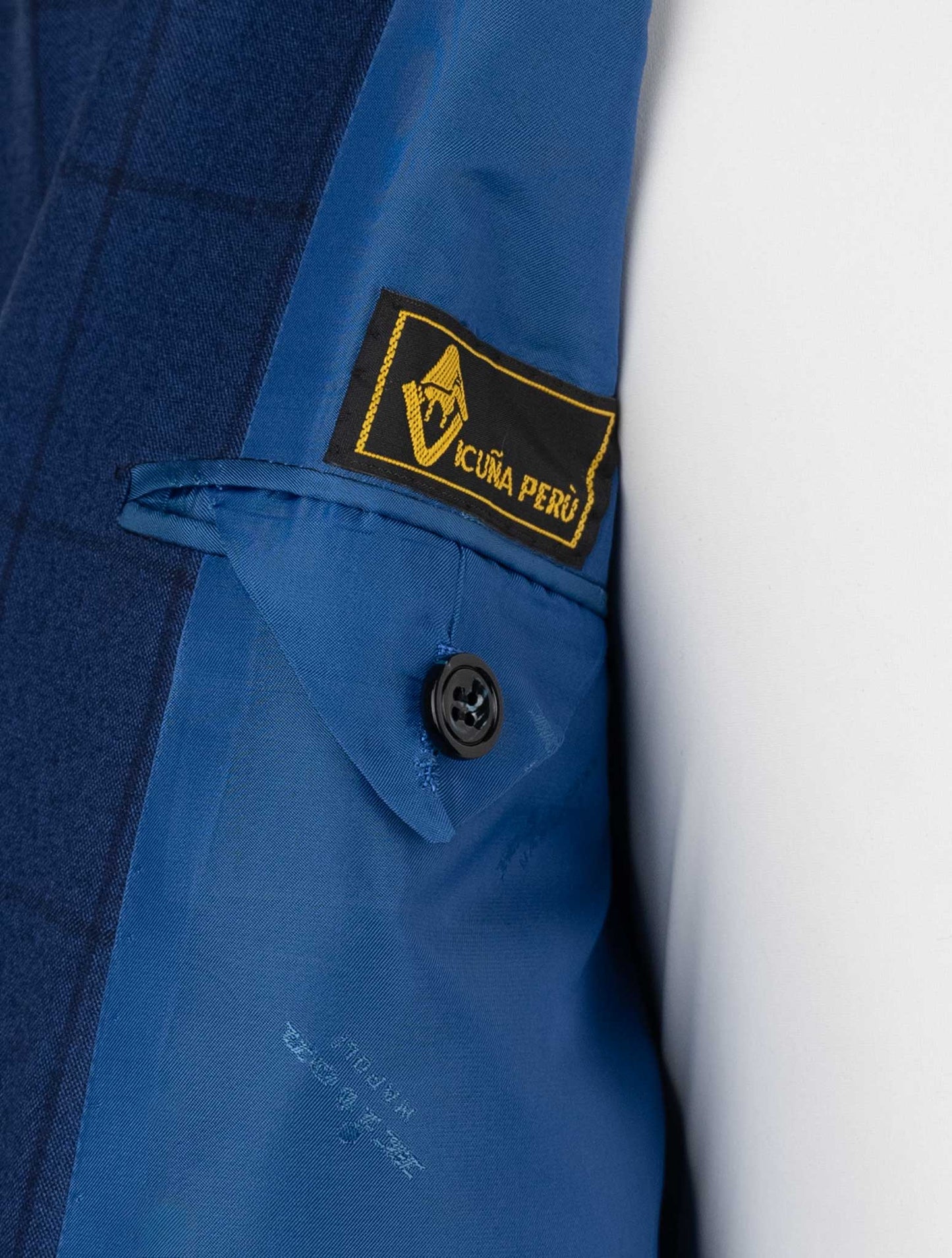 Kiton Blue Virgin Wool Vicuna Perù Suit