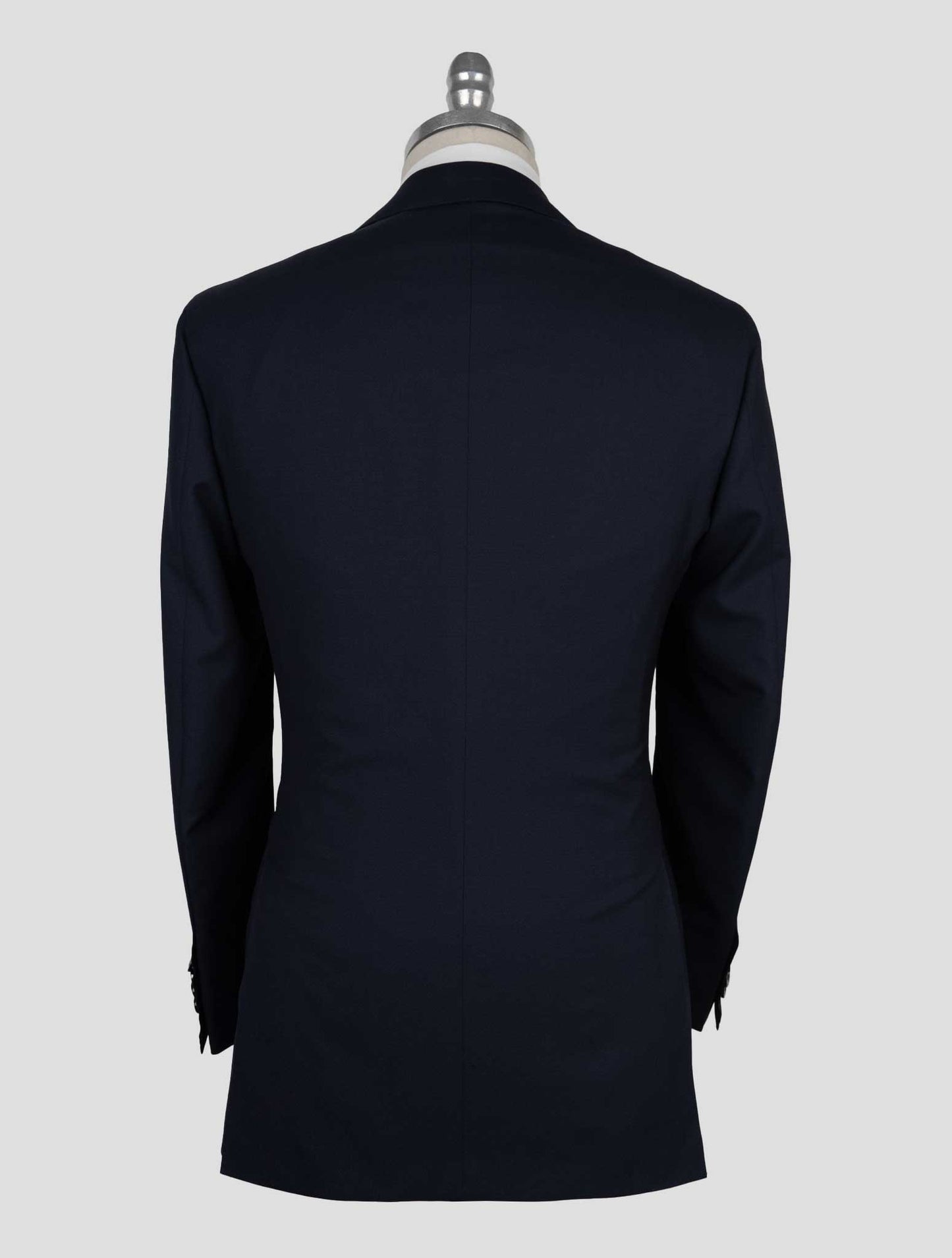 Kiton Dark Blue Wool Suit