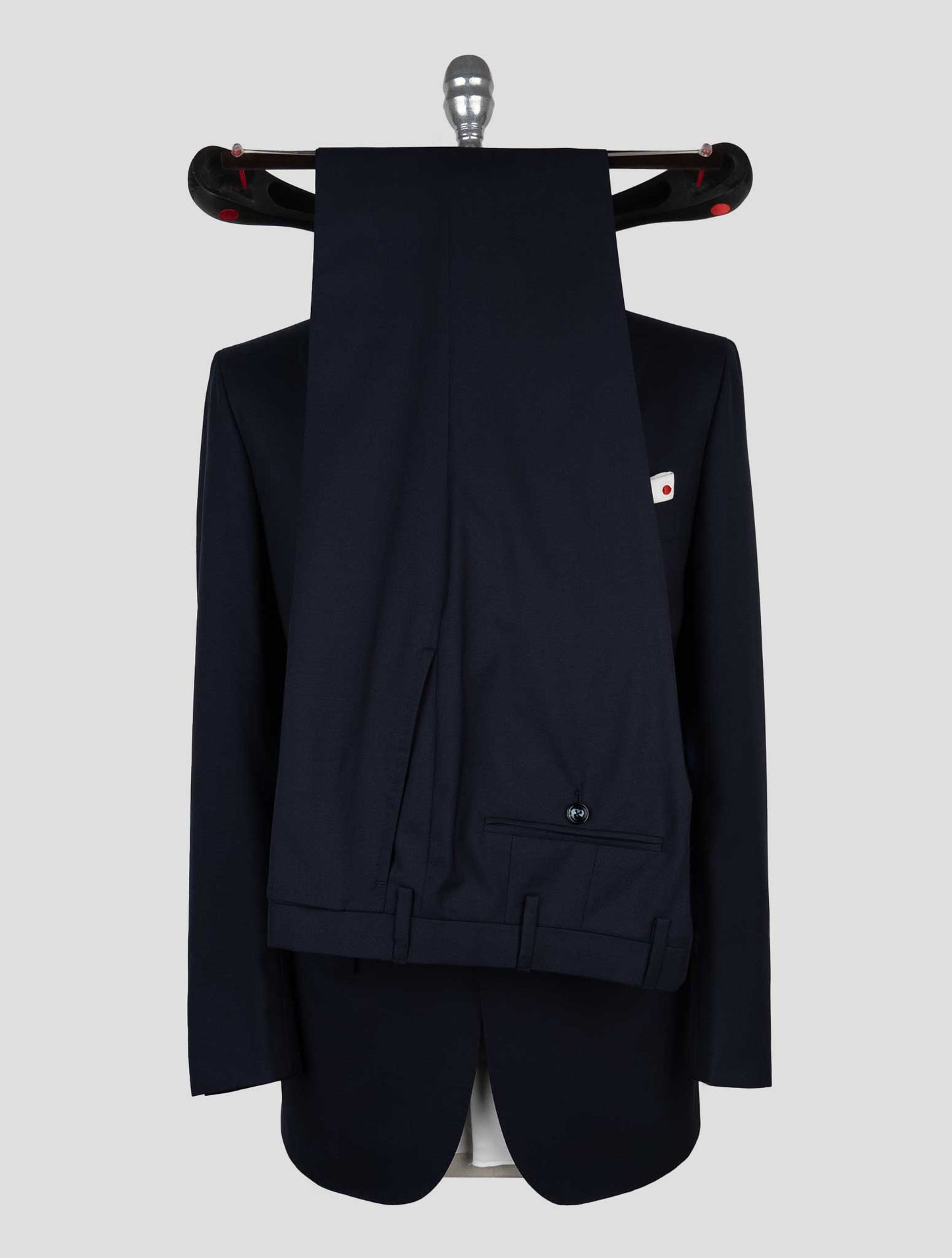 Kiton Dark Blue Wool Suit