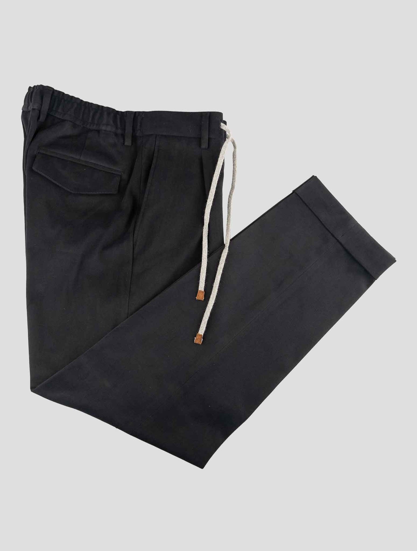 Barba Napoli Blue Cotton Ea Pants