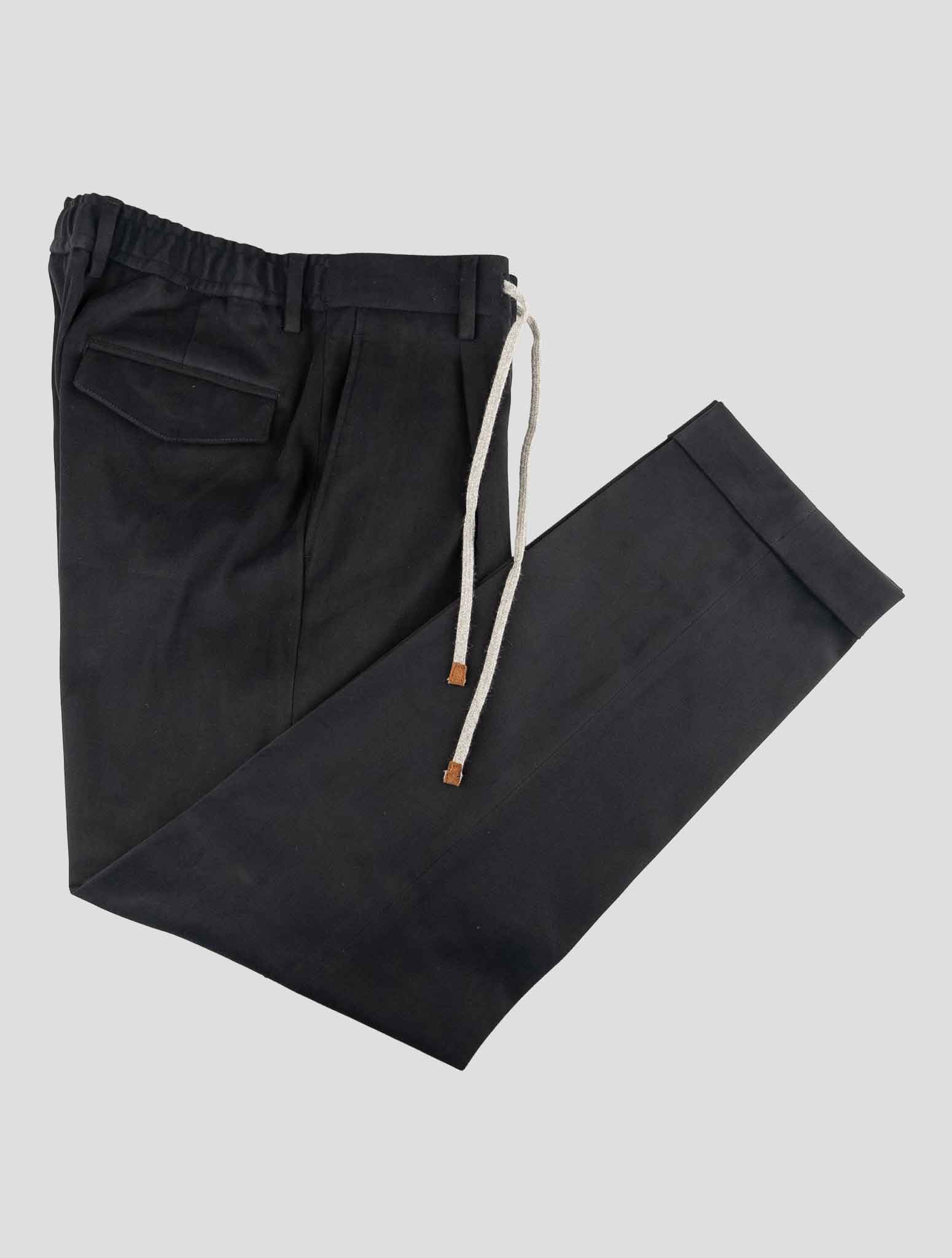 Barba Napoli Blue Cotton Ea Pants