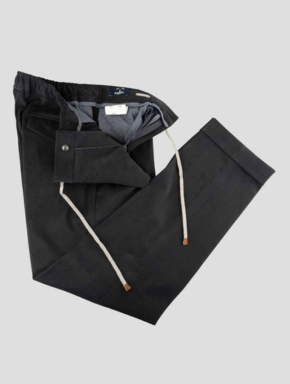 Barba Napoli Blue Cotton Ea Pants
