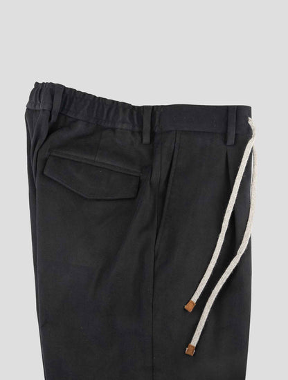 Barba Napoli Blue Cotton Ea Pants