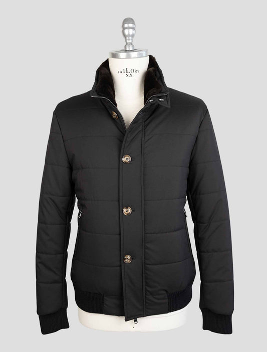 Barba Napoli Blue Pl Pu Coypu Coat