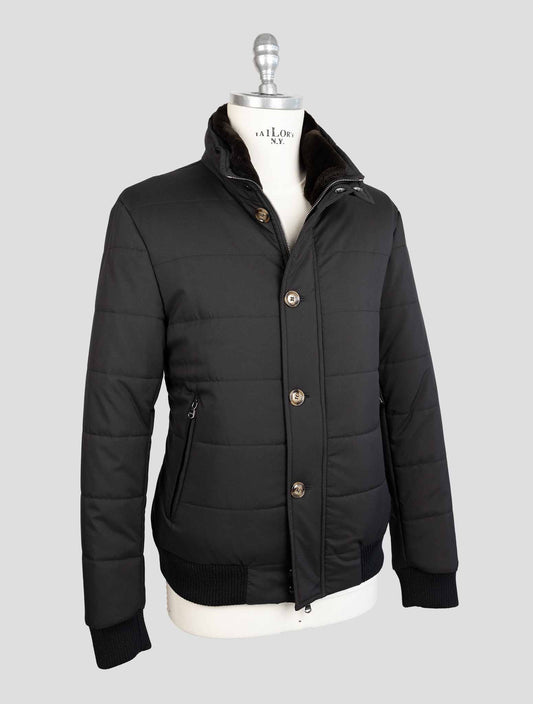 Barba Napoli Blue Pl Pu Coypu Coat