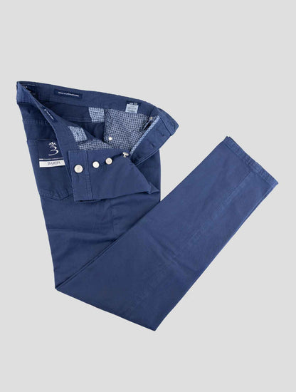 Barba Napoli Blue Cotton Ea Jeans