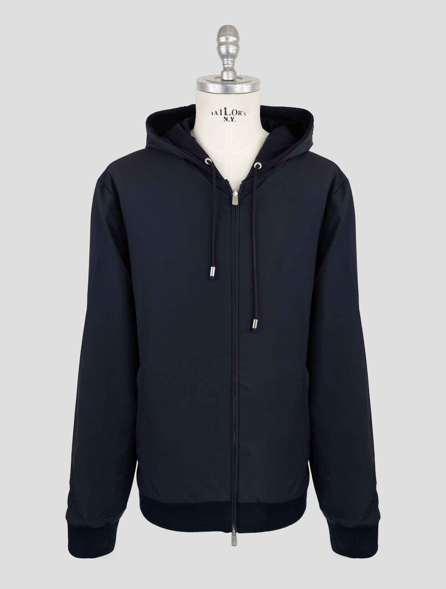 Marco Pescarolo Blue Virgin Wool Cashmere Pl Reverse Coat