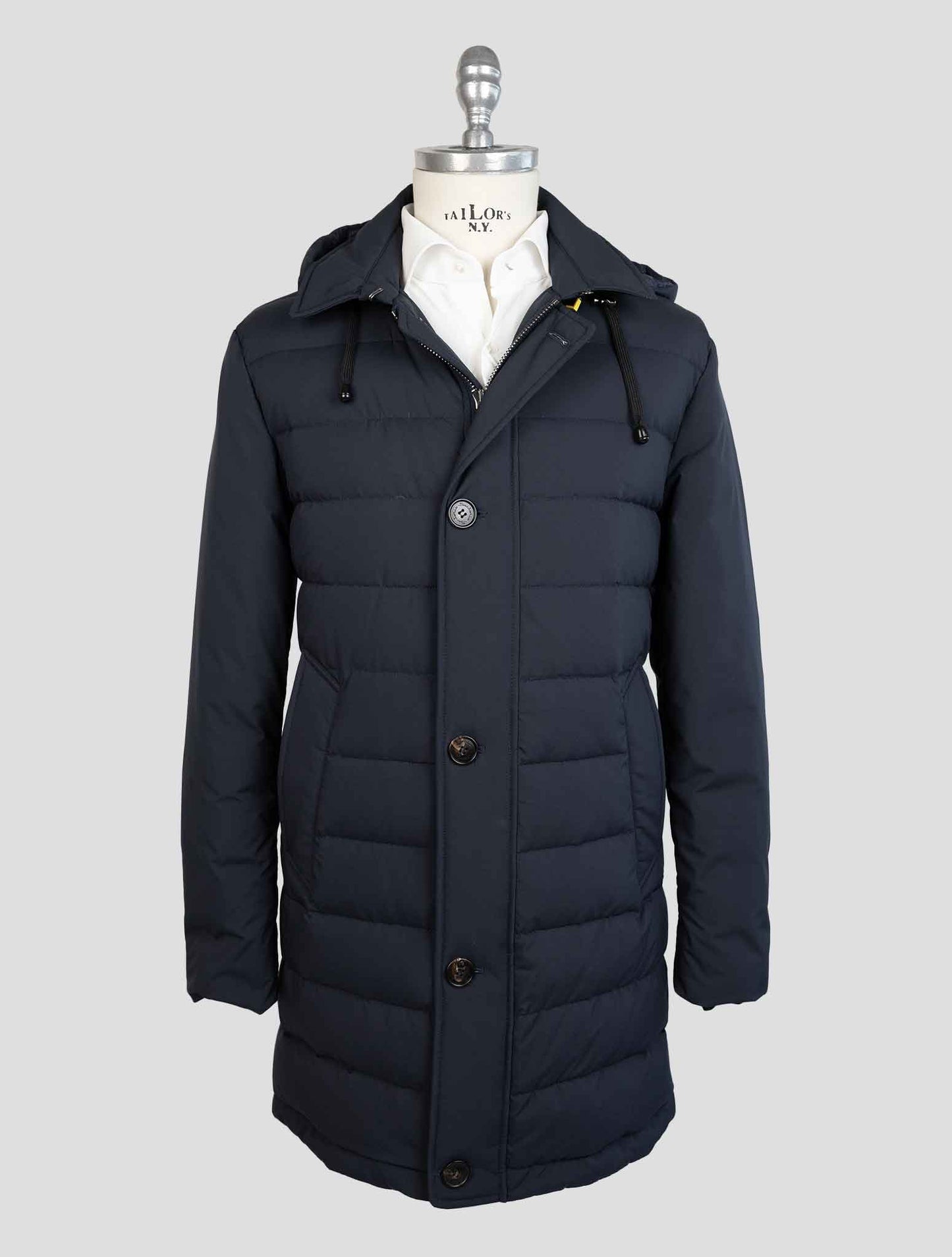 Sartori Napoli Blue Pl Overcoat