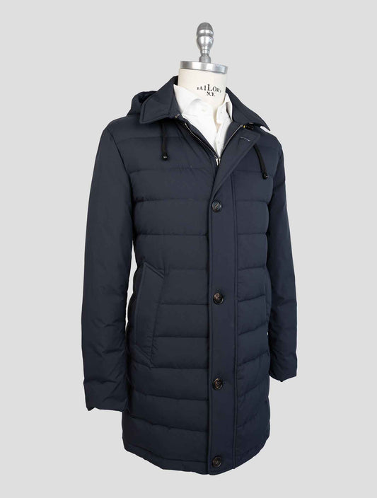 Sartori Napoli Blue Pl Overcoat