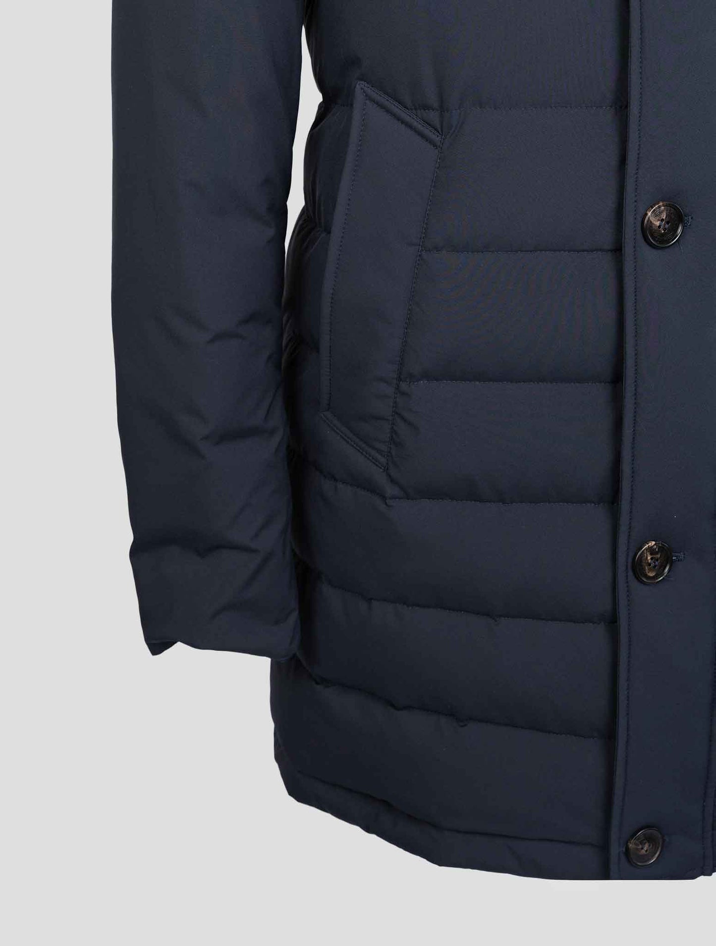 Sartori Napoli Blue Pl Overcoat