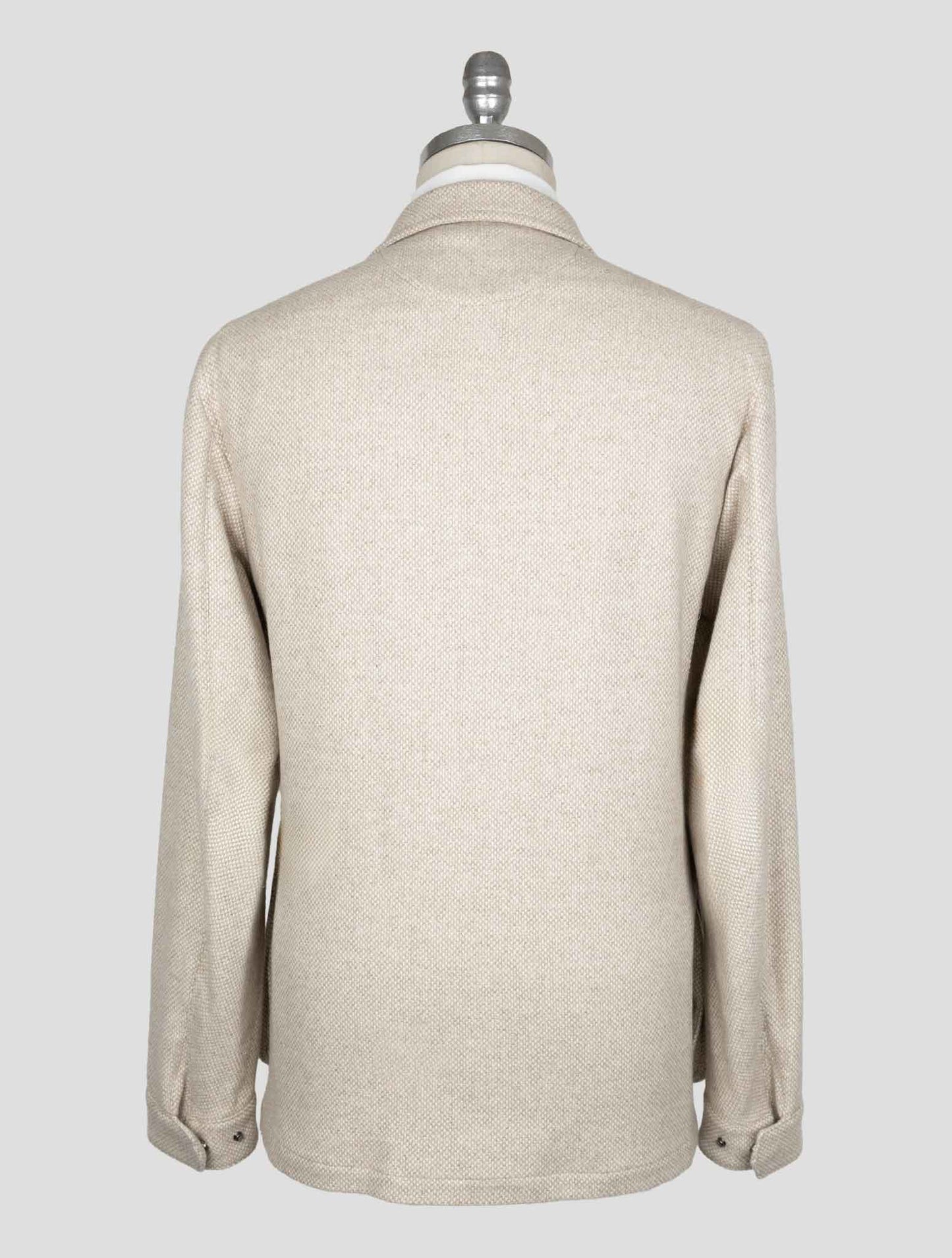 Sartorio Napoli Beige Cashmere Silk Coat