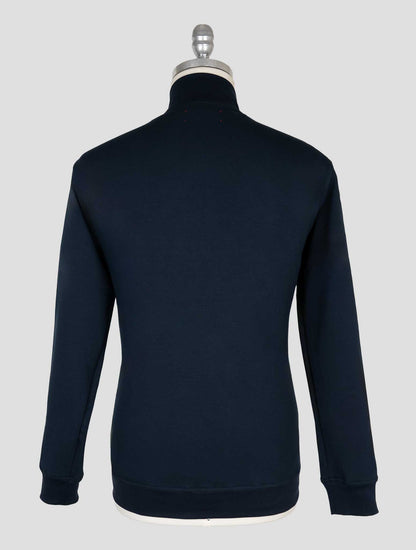 Kiton Blue Cotton Ea Coat B-ONE
