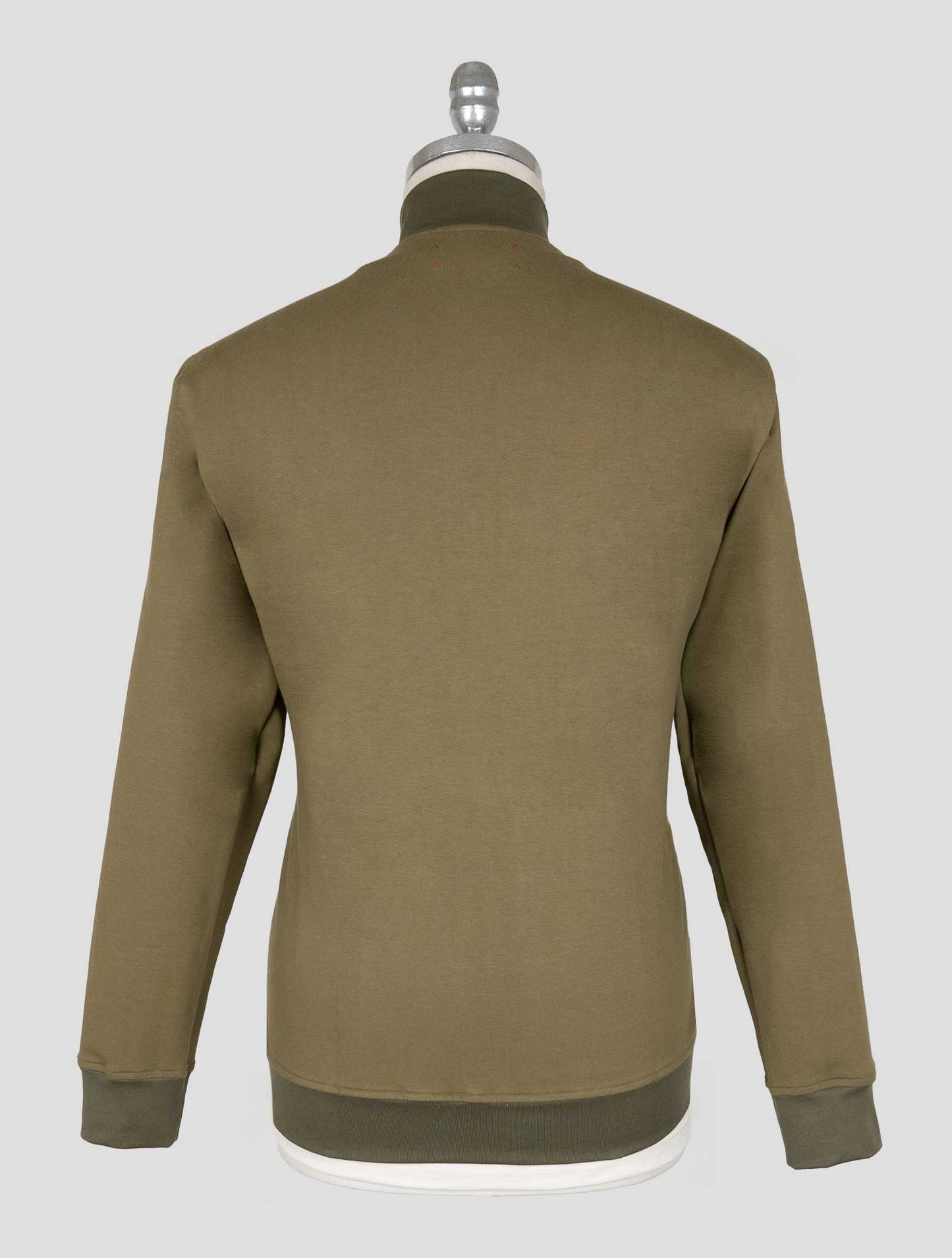 Kiton Green Cotton Ea Coat B-ONE