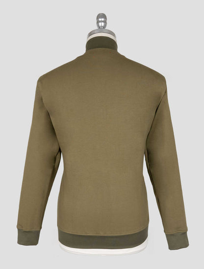 Kiton Green Cotton Ea Coat B-ONE