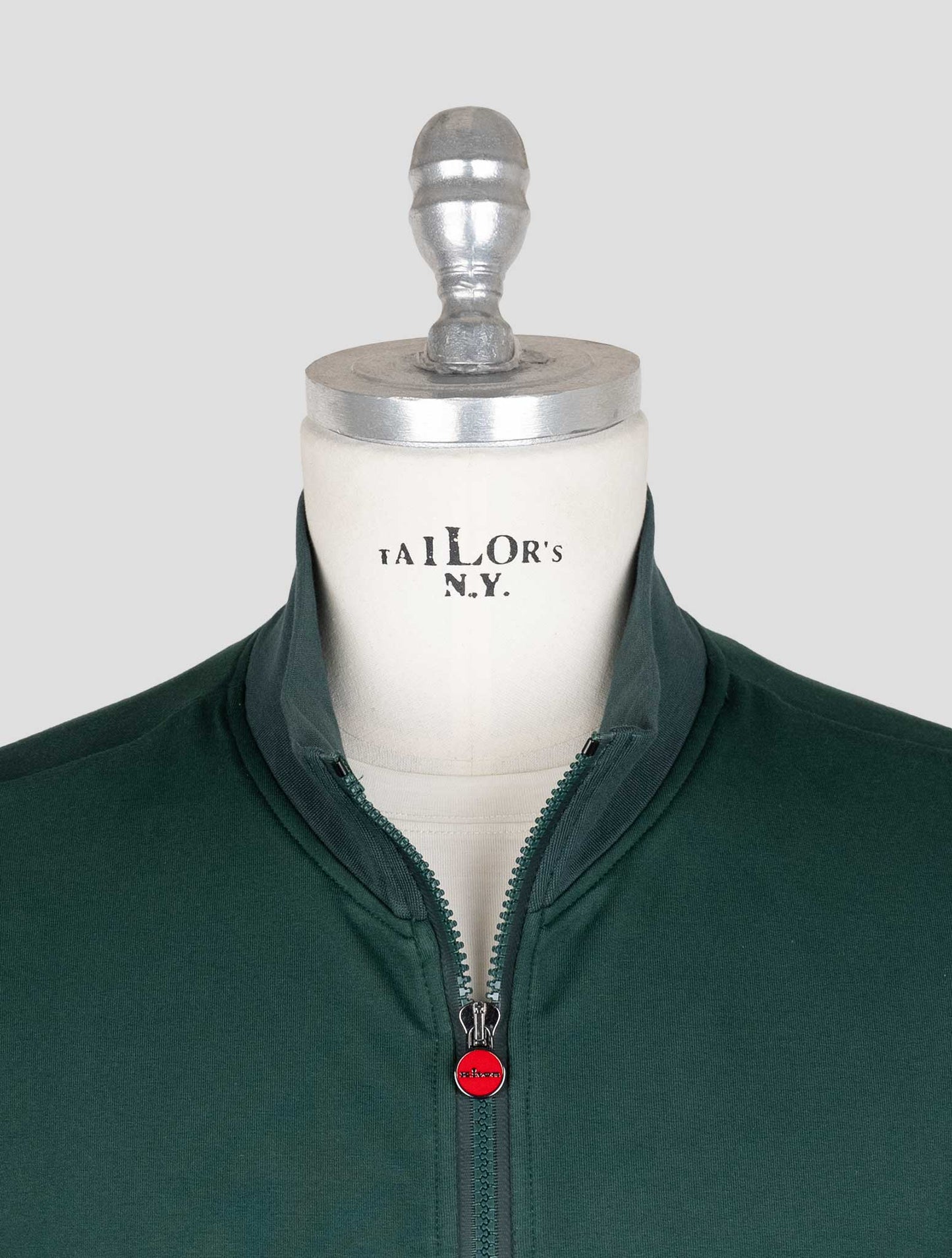 Kiton Green Cotton Ea Coat B-ONE