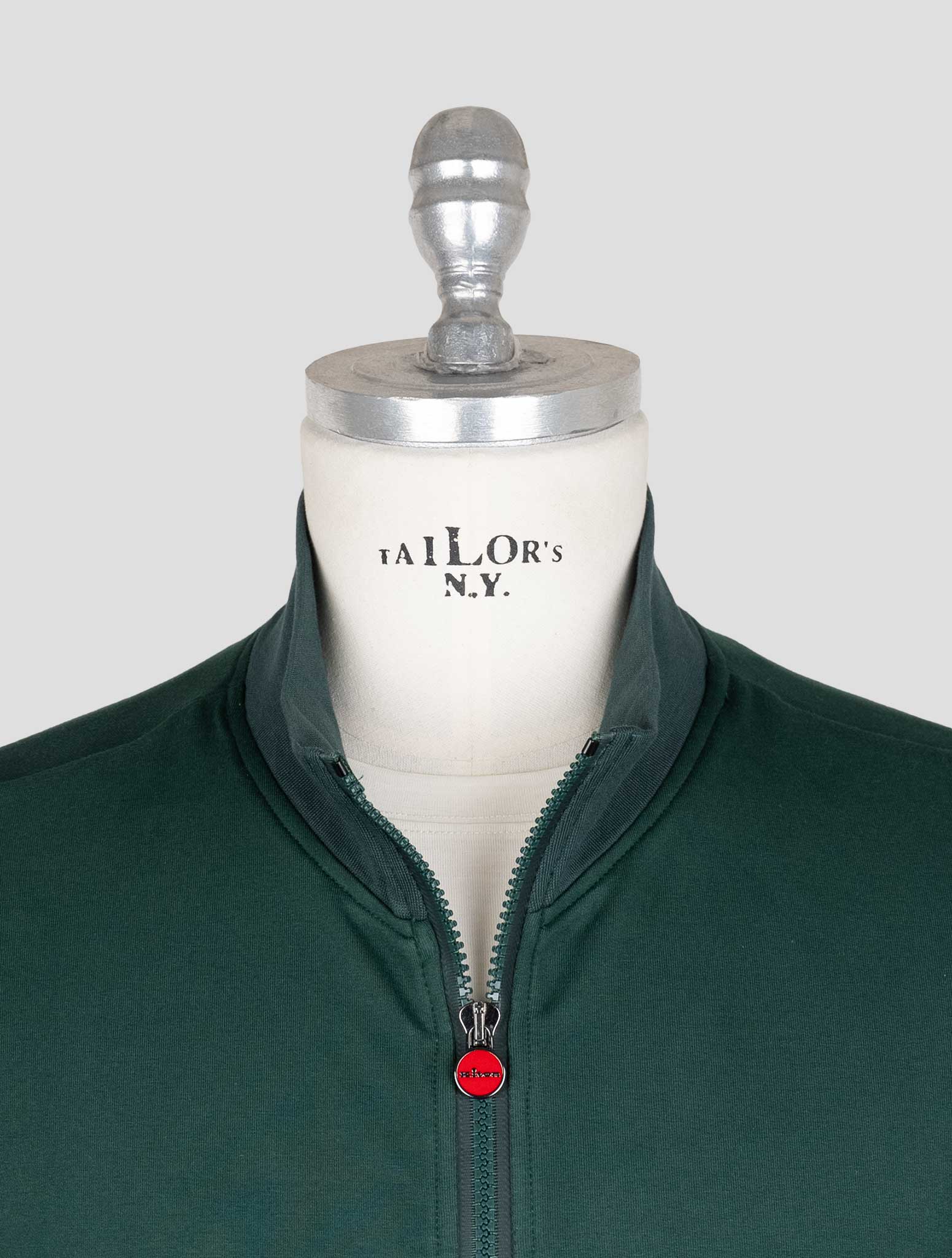 Kiton Green Cotton Ea Coat B-ONE