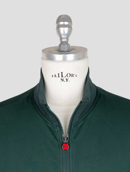 Kiton Green Cotton Ea Coat B-ONE