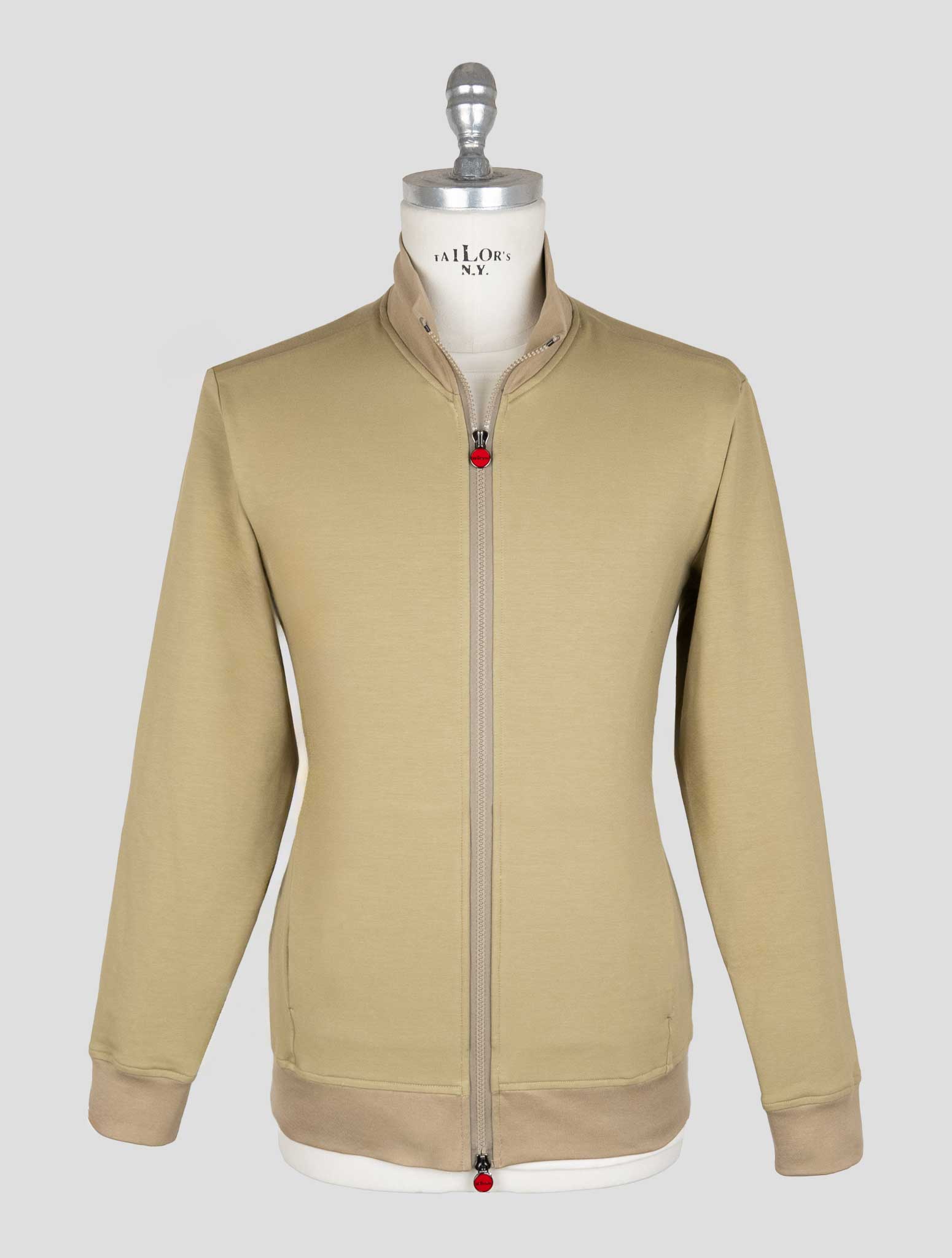 Kiton Green Cotton Ea Coat B-ONE