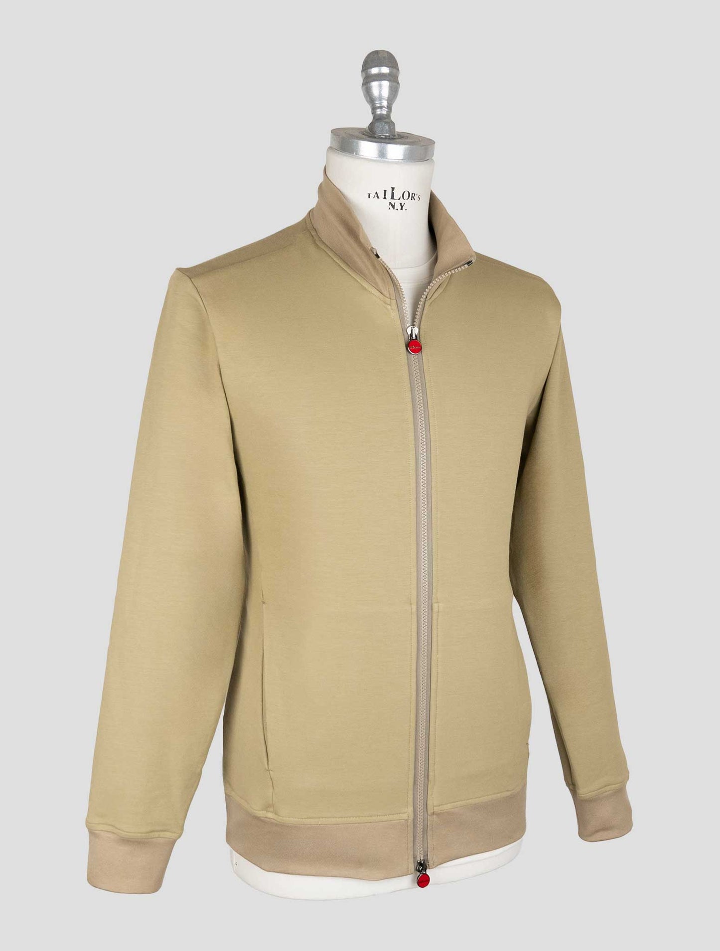 Kiton Green Cotton Ea Coat B-ONE