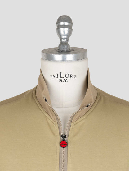 Kiton Green Cotton Ea Coat B-ONE