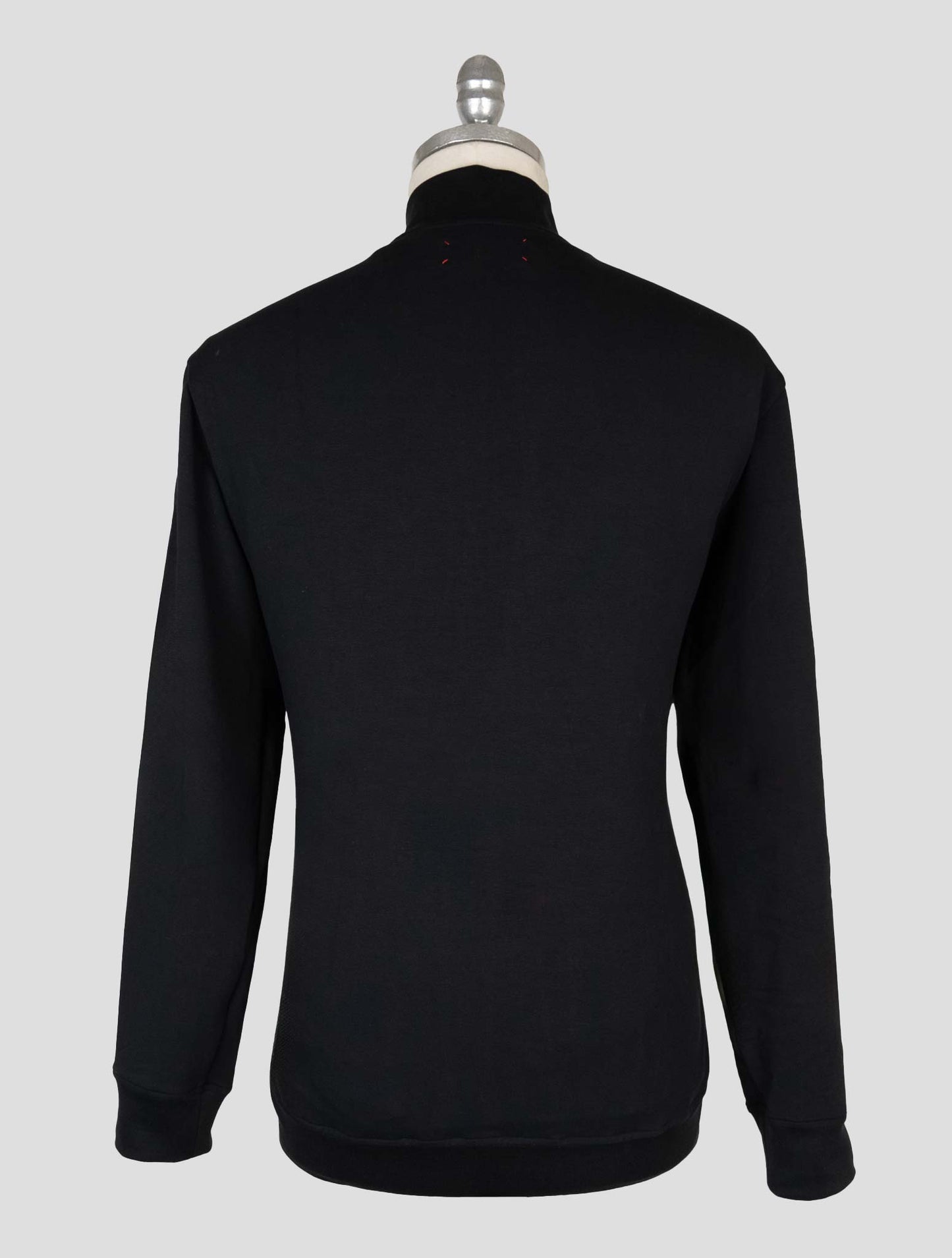 Kiton Black Cotton Ea Coat B-ONE