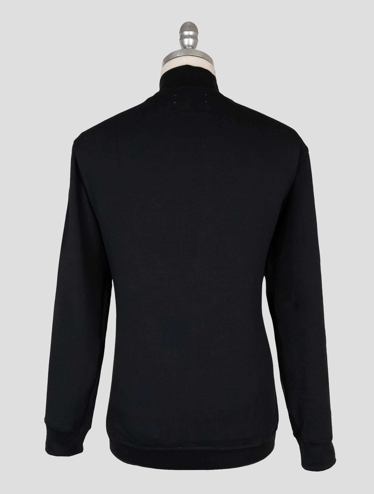 Kiton Black Cotton Ea Coat B-ONE