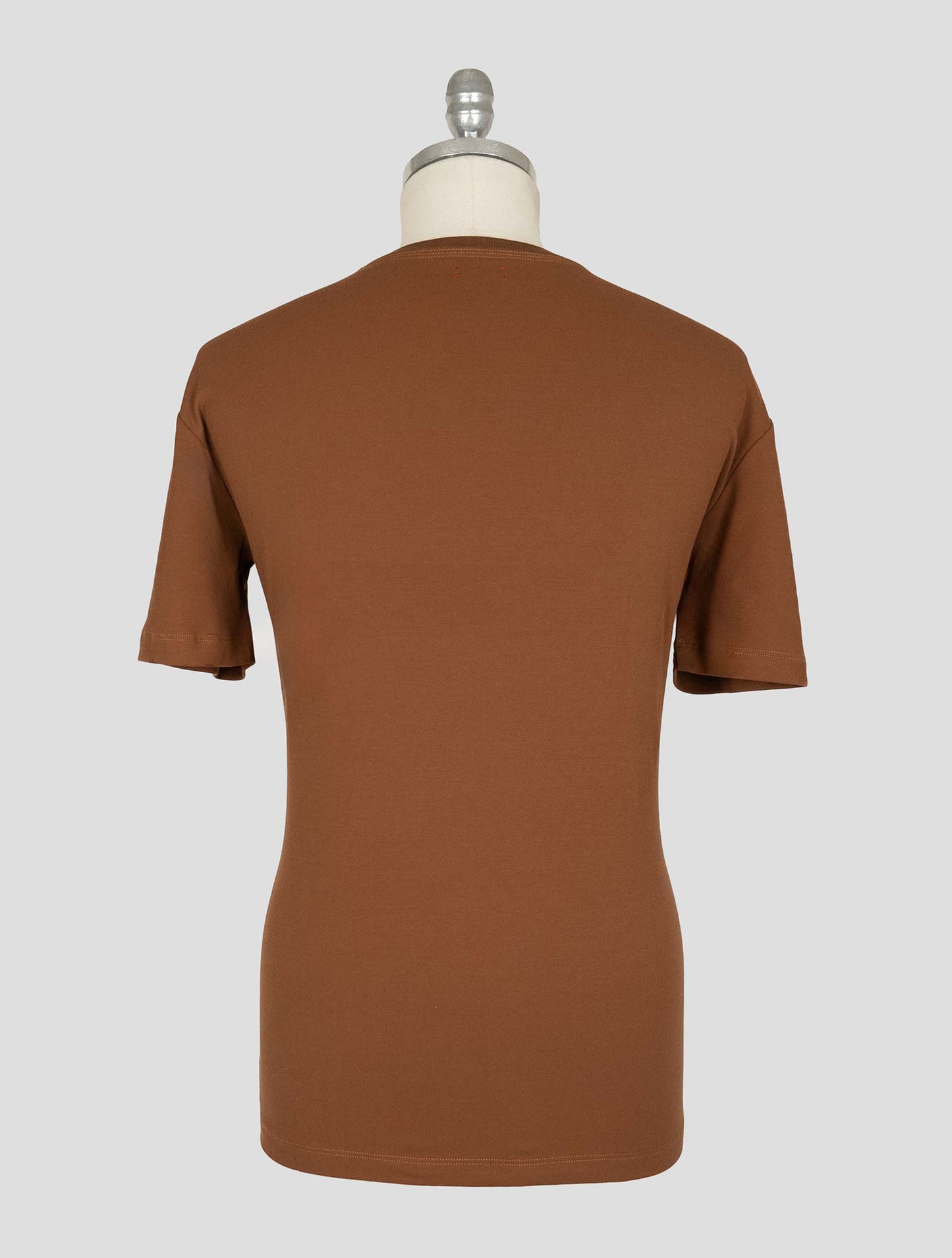 Kiton Brown Cotton T-shirt