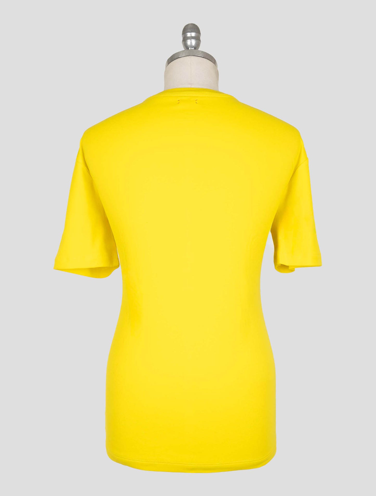 Kiton Yellow Cotton T-shirt