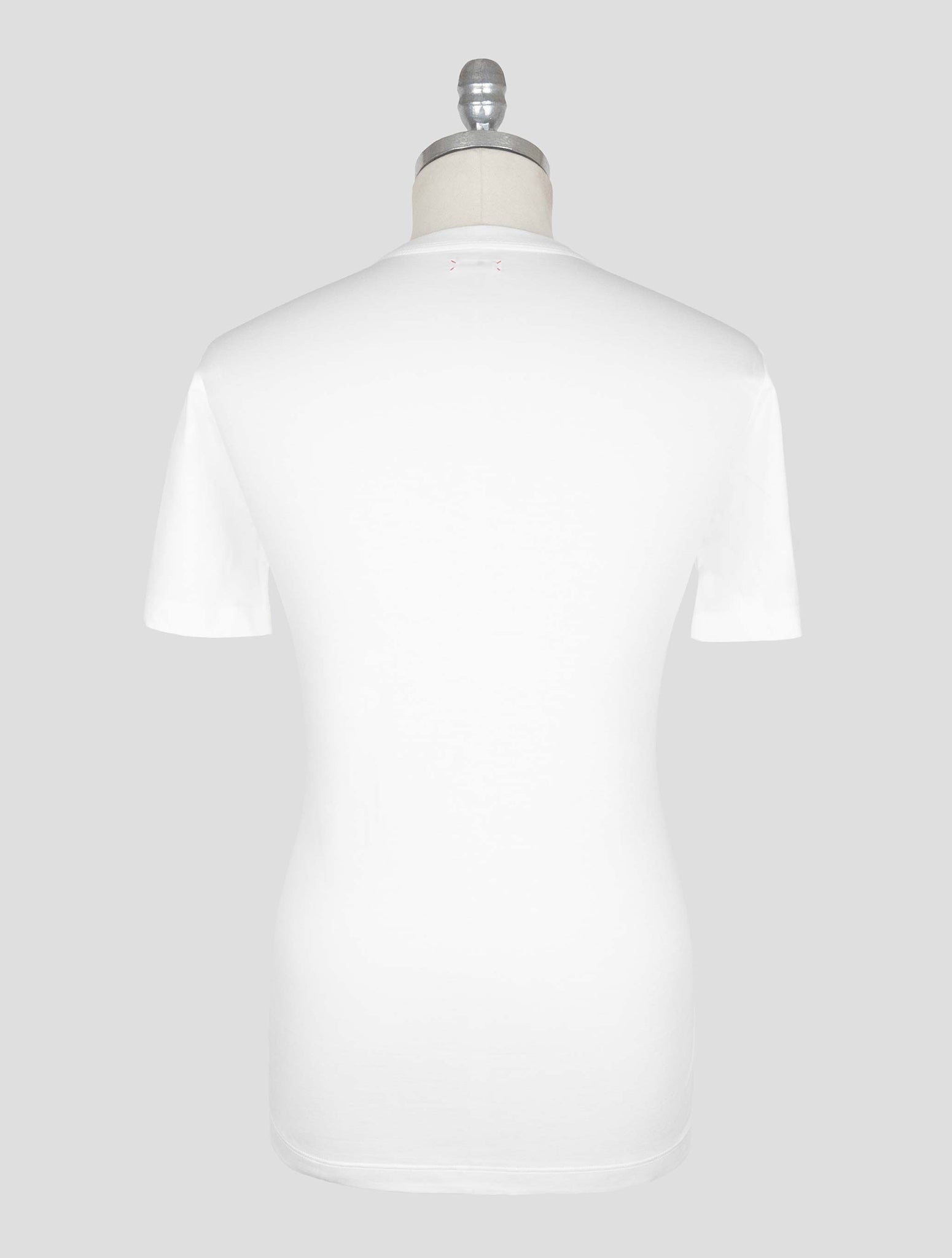 Kiton White Cotton T-shirt