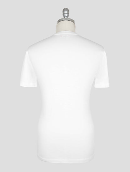 Kiton White Cotton T-shirt